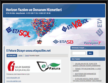 Tablet Screenshot of etayazilim.org